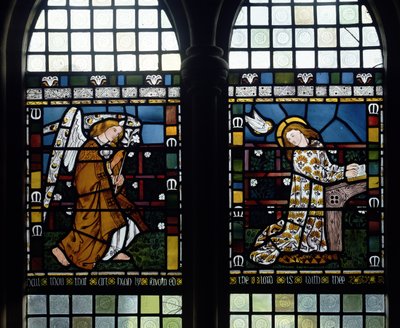 The Annunciation, 1861 by William Morris